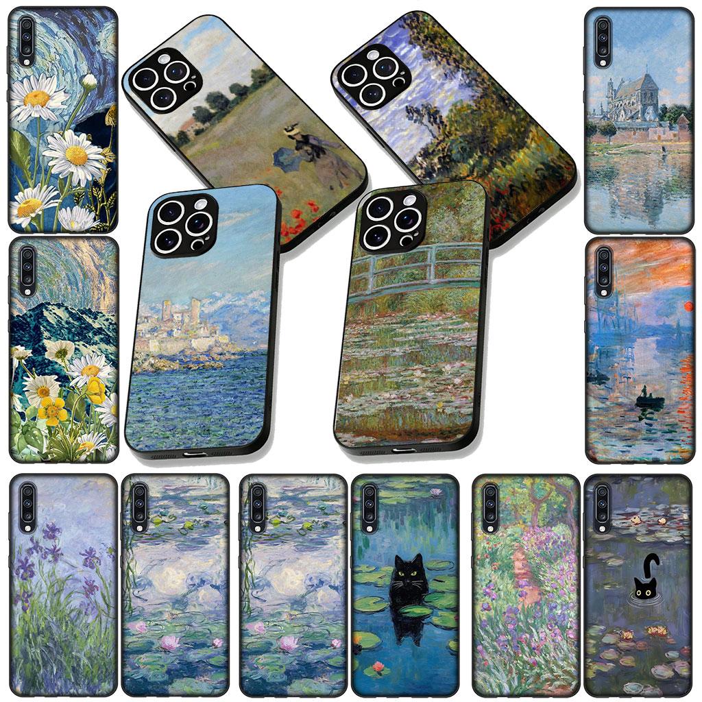 Cover for Apple iPhone 13 12 Mini XS 11 Pro Max 7 8 Plus + XR SE 2022 2020 SE3 Phone Case Claude Monet Impressionism Painter