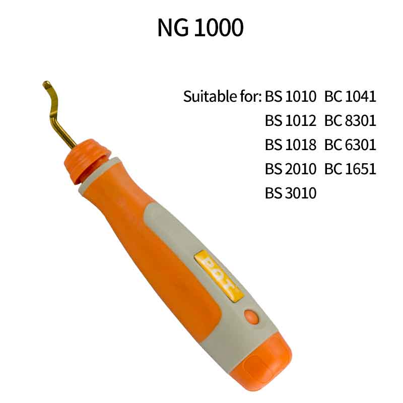 Hand Burr Trimming Knife Scraper NB1100/NG1000 Deburring Handle for Copper Tube Reamer Tool Parts BS1010 BC1041 Burr Scraper