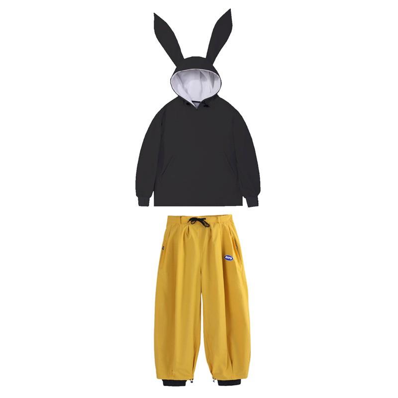 Unisex Winter Ski Suit Set Windproof Waterproof Fleece Lined Snow Outfit Skiing Hiking Ice Sports