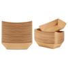 50PCS Kraft Paper Pet Bowl Disposable Design Multiple Uses Pet Bowl for Small Cat Dog Kitties