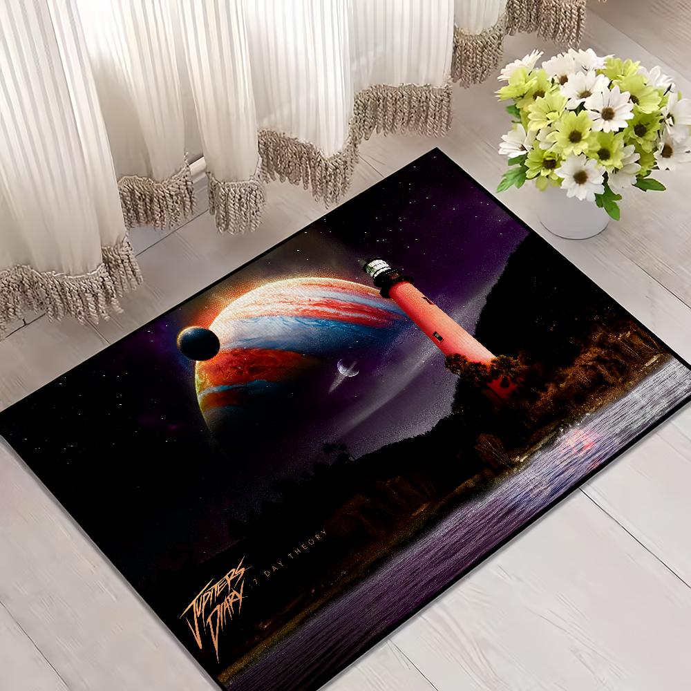 

Wave small carpet For House Bedroom Decoration Kitchen Bath Super Rod Absorbent Rug Carpet Foot Non-slip 40cm x 60cm