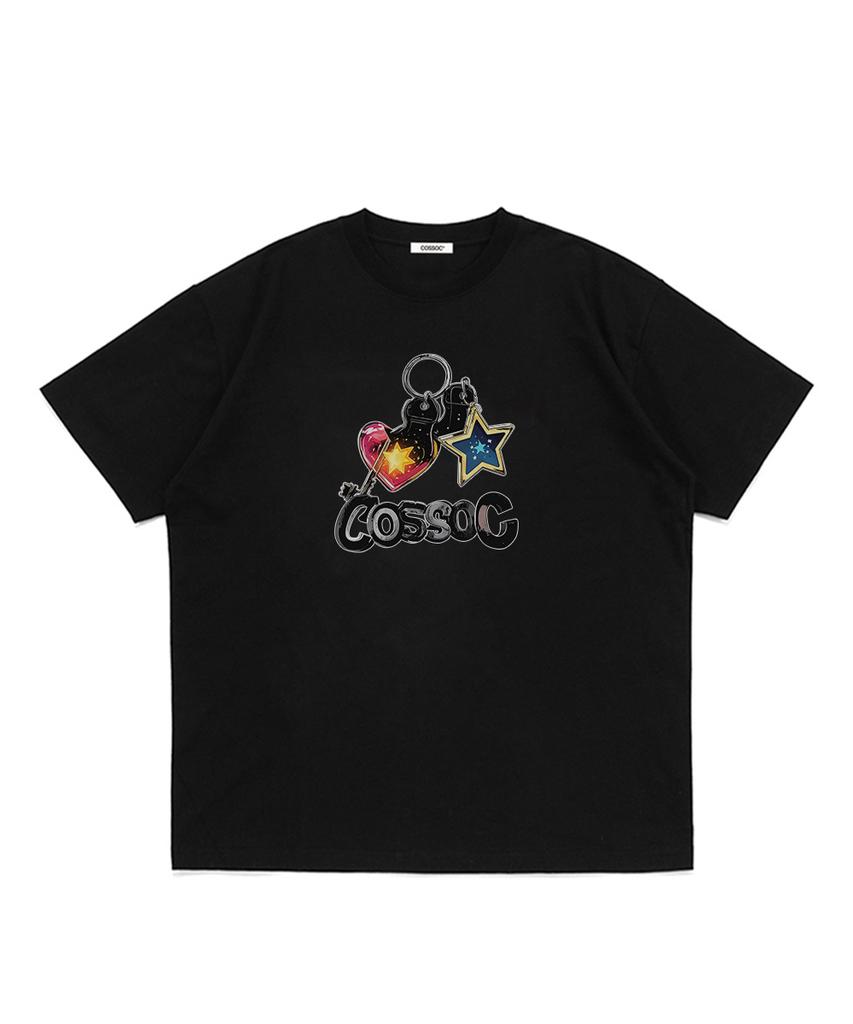 Koso Keyring Over T-Shirt (Black)