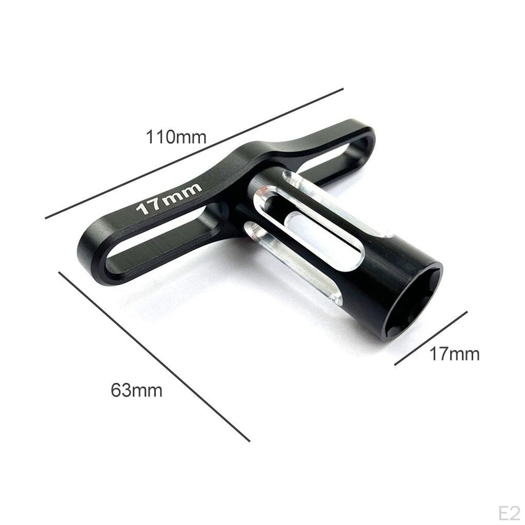 17mm Nuts Sleeve Wrench Repair Tool /8 RC Buggy Accessory