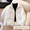 Giacche e Cappotti Invernali Autunnali Casual alla Moda da Donna JPNTKY, Colore Solido, Stampa, Manica Lunga, Piumini