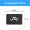 CKWQ4 For KIA K2K3K5 Smart Running Car Freddy Leo Sport Car Anti-slip Mat Car Center Console Mat Mobile Phone Storage Mat