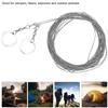 Durable 10m Outdoor Fretsaw Portable Compact Survival Saw Stainless Steel Rope Saw Wilderness Survival