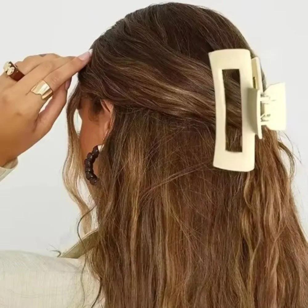 Soft Hair Grab Girls Clips Silicone Hair Clips Simple Fashion Versatile Items Hair Grab Decorations Hair Accessories Safe Design