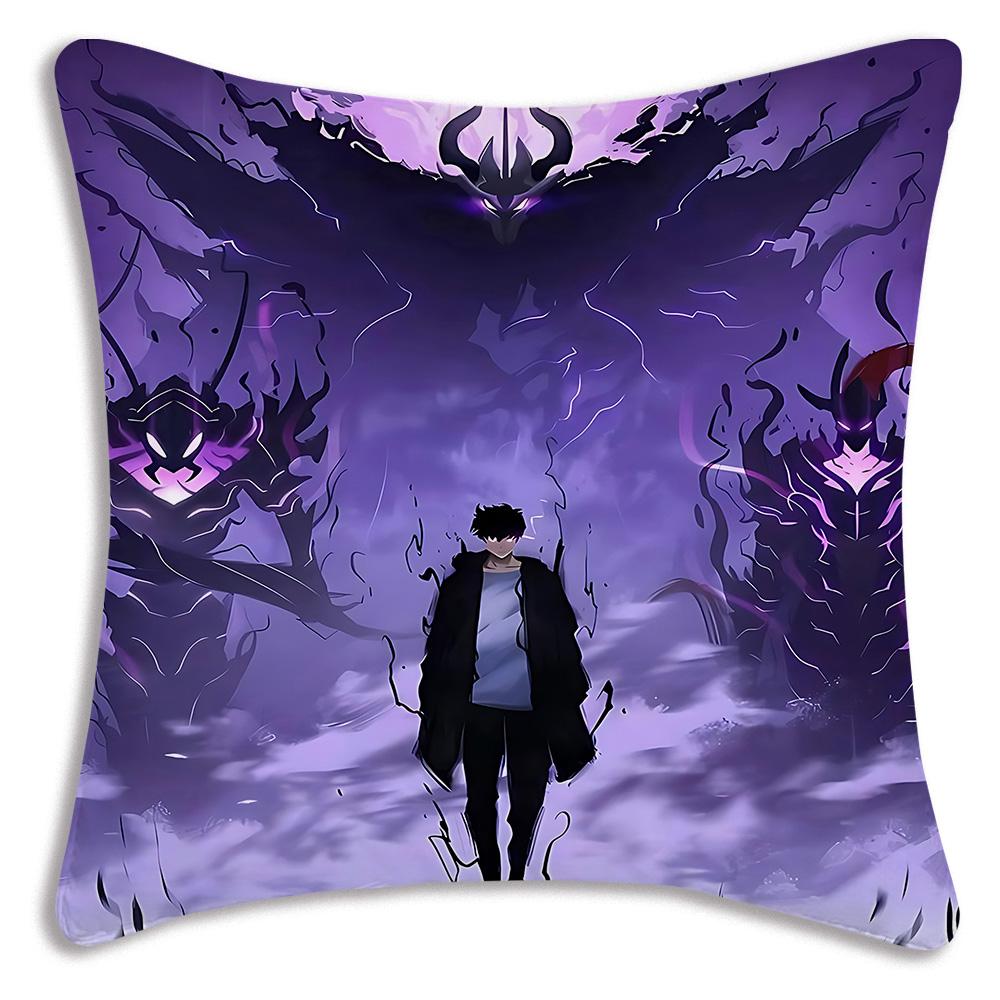Cartoon Cool Solo For Levelings Pillow Covers Cartoon Sofa Decorative Home Double-sided Printing Short Plush Cute Cushion Cover