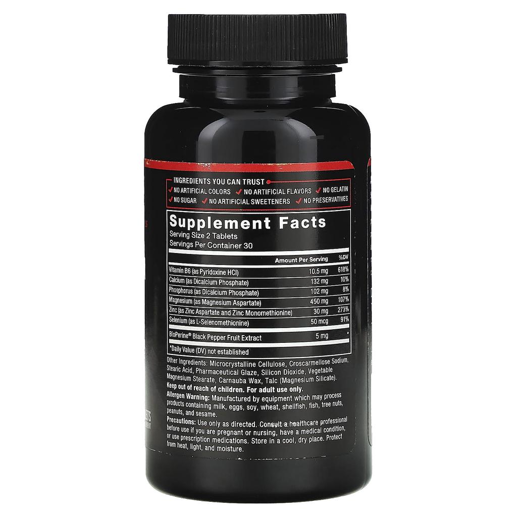 Zinc Magnesium Aspartate, 60 Tablets