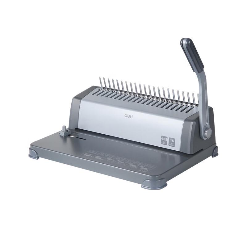 Deli Manual 21-Hole Comb Binding Machine