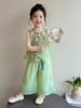 2026 Summer Chinese Style Hanfu Two-Piece Set for Baby Girls