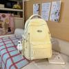 Schoolbag Cute Star Schoolbag Large Capacity College Style Junior High School Girls High Value New Multi-compartment Backpack