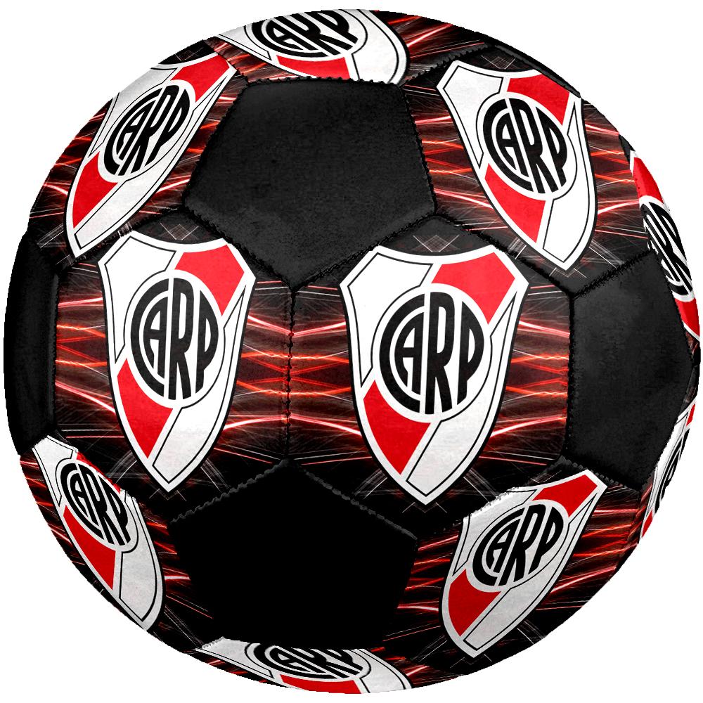 River Plate Fußball, bunt, für alle Altersgruppen geeignet, maschinengenäht, PVC-Material, Wettkampfqualität, langlebig und hoher Rückprall