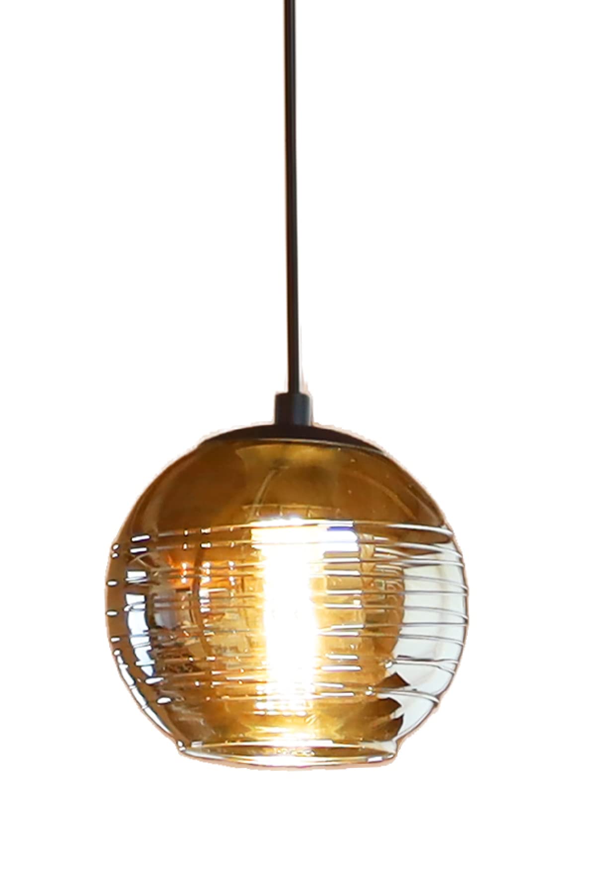 

EGLO LED Pendant Light, Glass, Scandinavian Style, Duct Rail, Retro Design for Dining Rooms, Kitchens, Bedrooms, Cafes, Entryways, and More. Includes