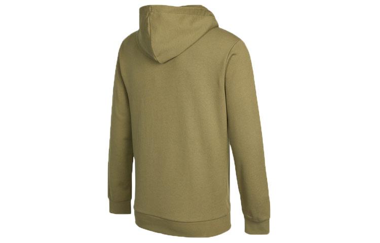 Adidas Originals Trefoil Sweatshirts Men's Green Hooded Moderate Regular HE4952
