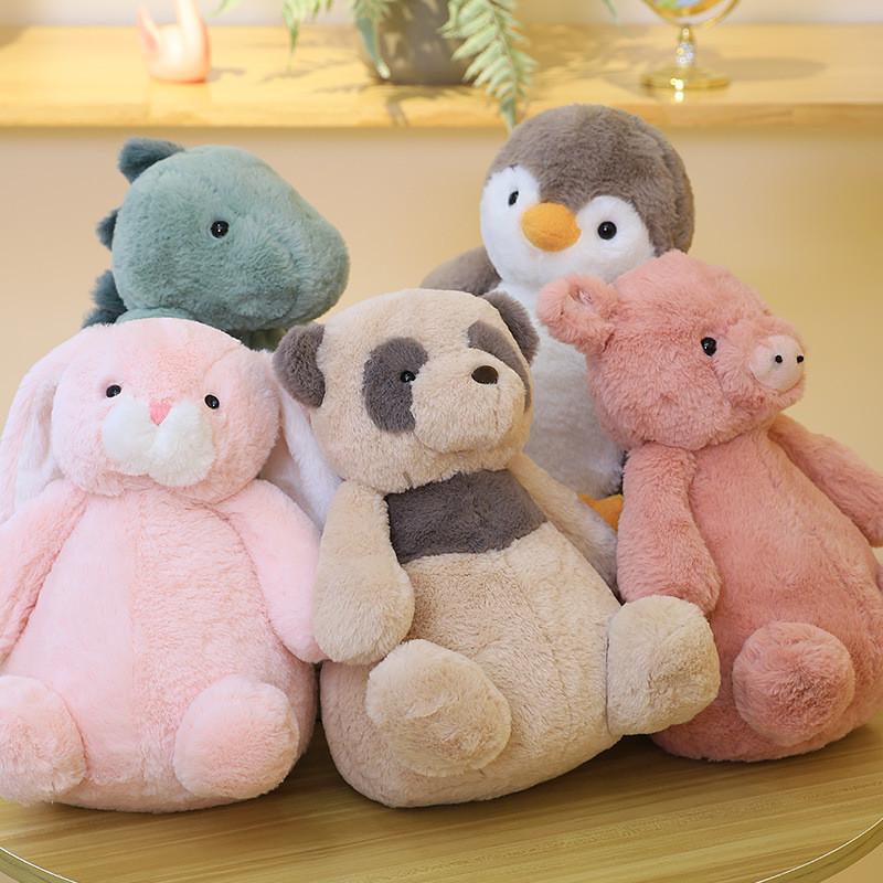 Plush Giraffe Koala Animal Toy With Pp Cotton Filling Soft Stuffed Animal Gift For Kids And Babies