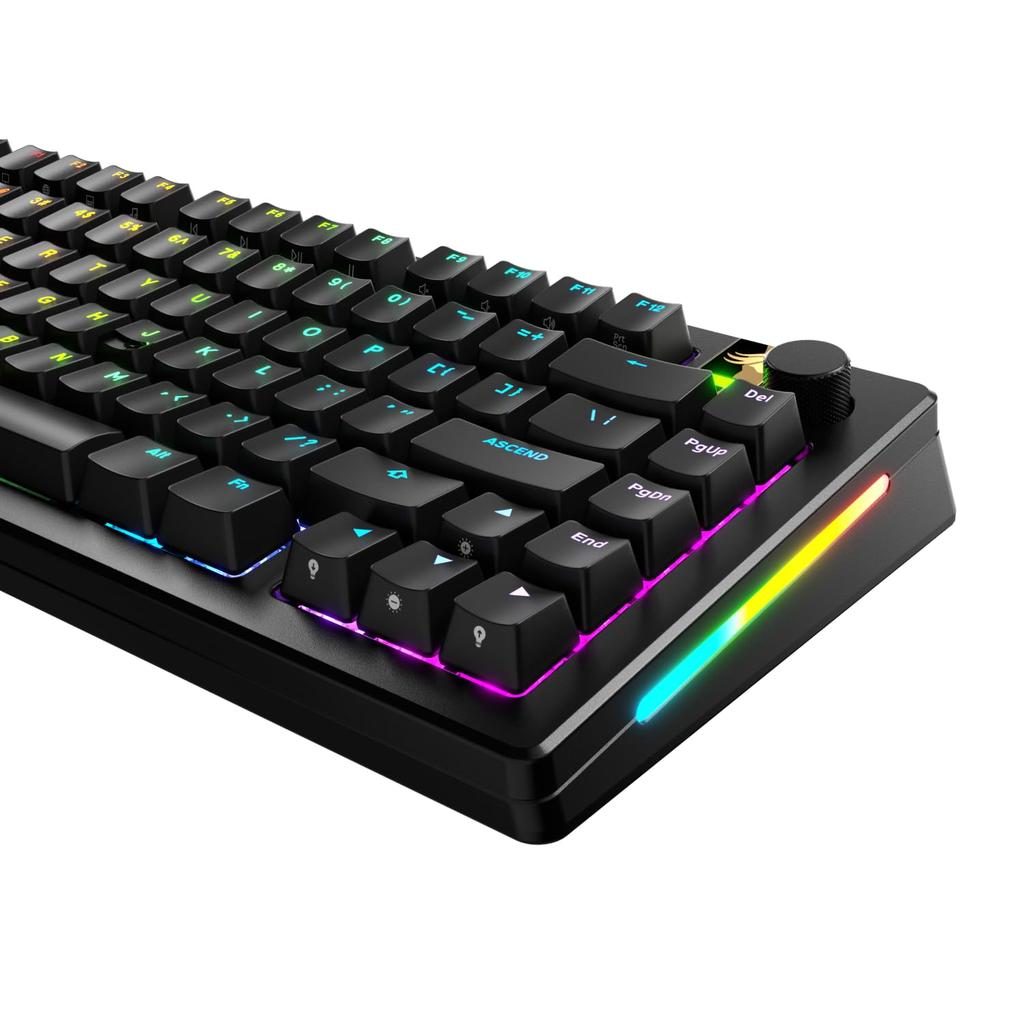 Glorious GPBT Backlit Keycaps Black - US - Retail GLO-KB-ACC-KC-GPBT-LIT-BLK-US KB0871