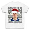 Garnacho Ho Ho Christmas T Shirt Funny Ugly Christmas Football Unisex T Shirt