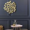 WALL DECORATION metal ginkgo golden glamour