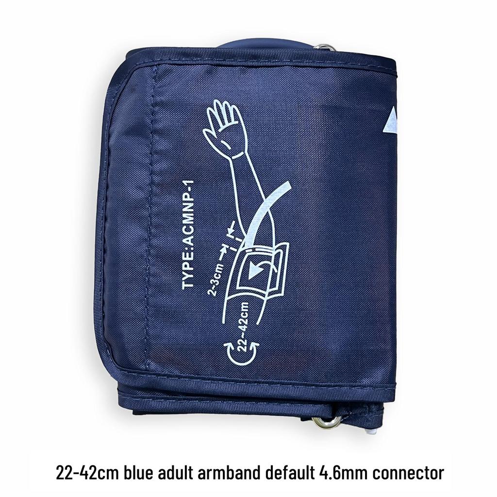 Upper Arm Blood Pressure Monitor with Extended Cuff