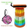 Dream Domain Portable Adjustable Retractable Stool for Outdoor and Indoor Use