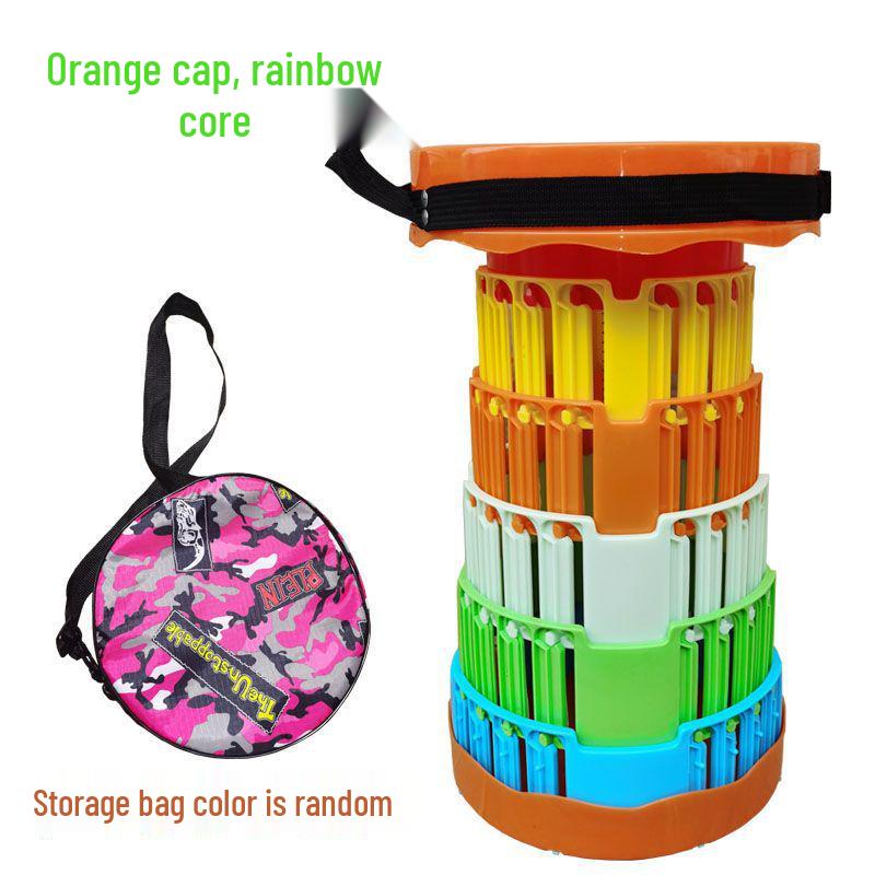 Dream Domain Portable Adjustable Retractable Stool for Outdoor and Indoor Use
