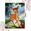 Disney Diamond Art Painting Kit 5D Bambi and Friends Diamond Painting Dot Art Kit Home Wall Decor