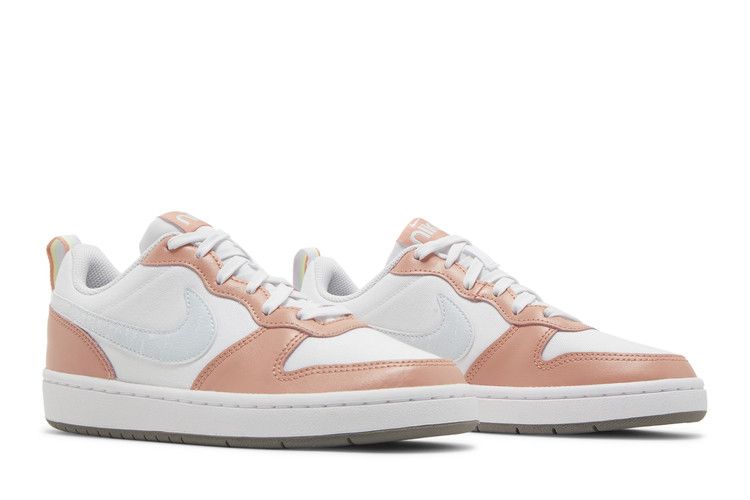 Nike Court Borough Low 2 SE GS 'White Light Madder Root'