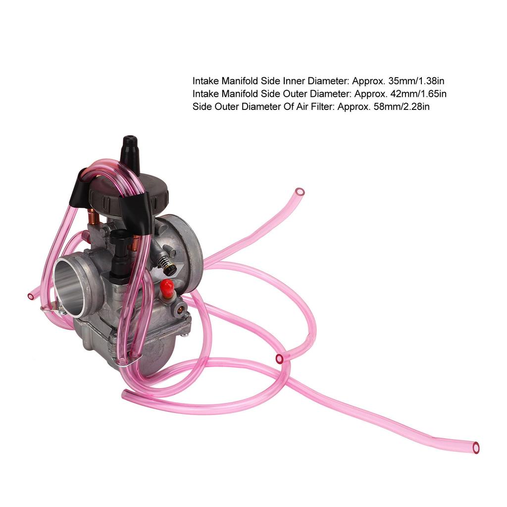 35mm Carb Assembly Professional Metal Motorcycle Carburetor Replacement for CR125 CR125R