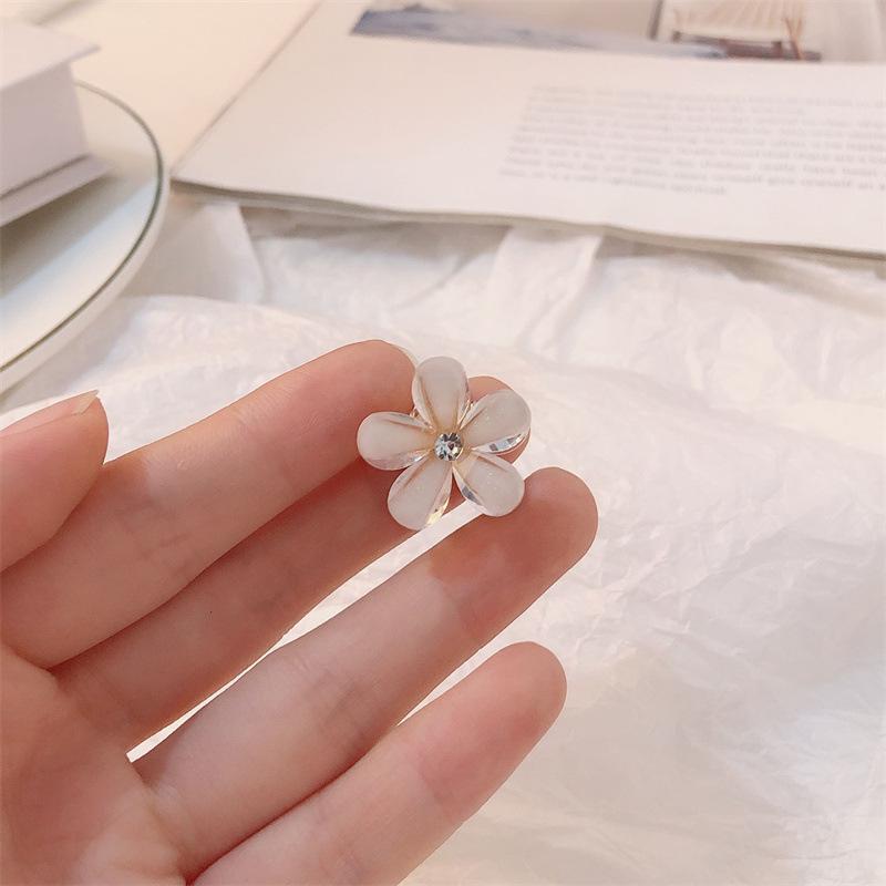 New Mini Small Flower Clip Feminine Bangs Side Clip Top Clip Japanese and Korean Hair Clip Headwear