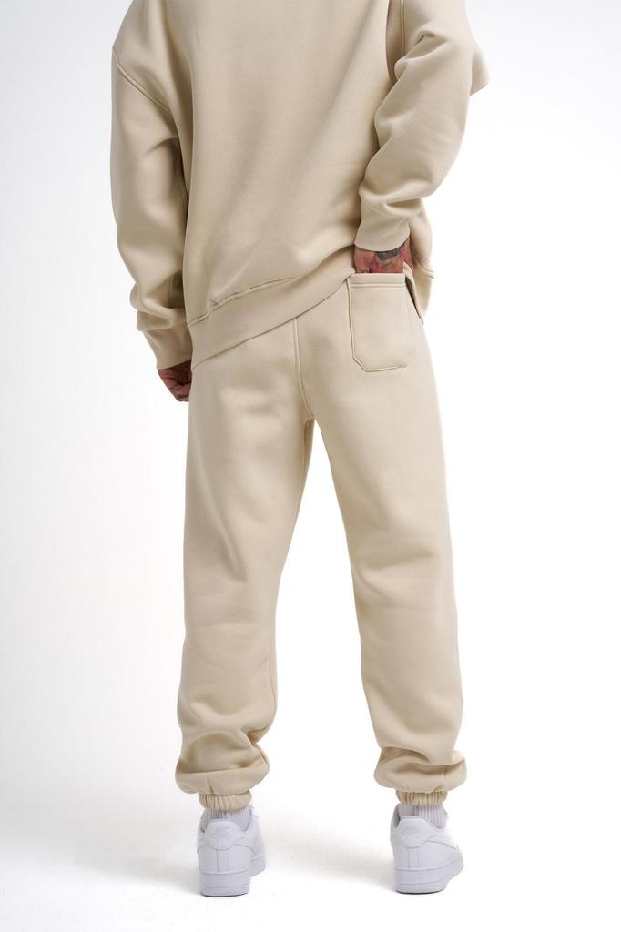 Men's Jogger Sweatpants Relaxed Basic - Beige