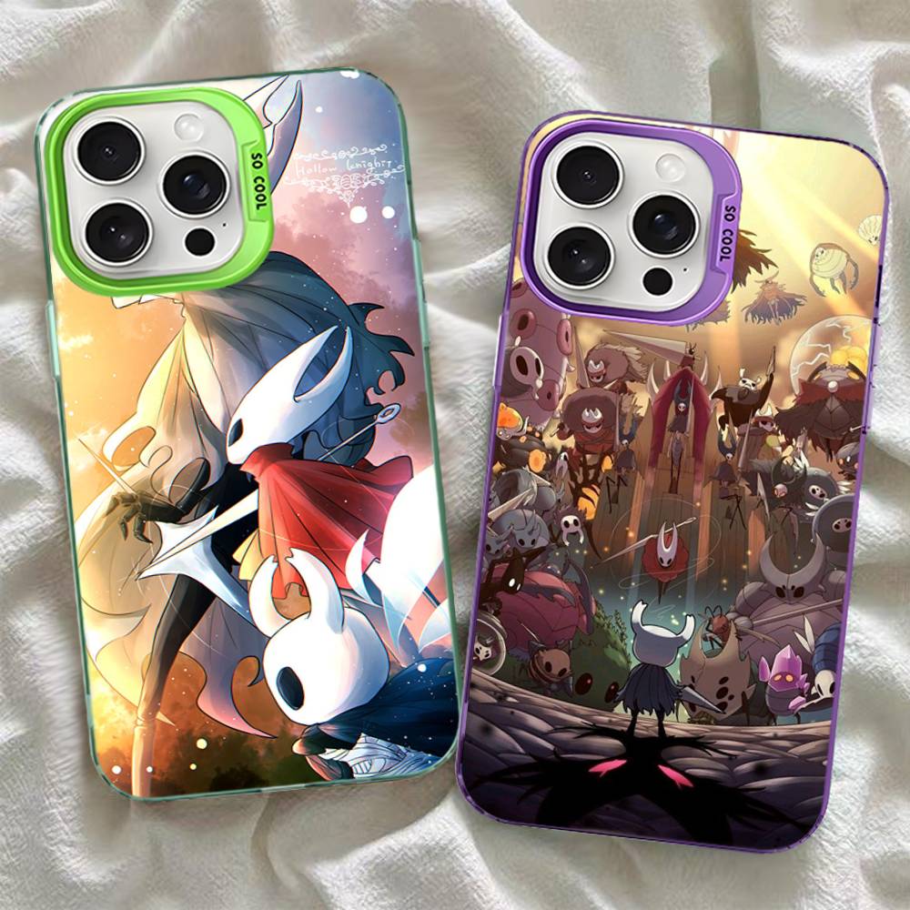 Hot Popular Video Game Hollow Knight Phone Case For iPhone17 16 15 14 13 12 11 Pro Max Plus Color Matte Fundas