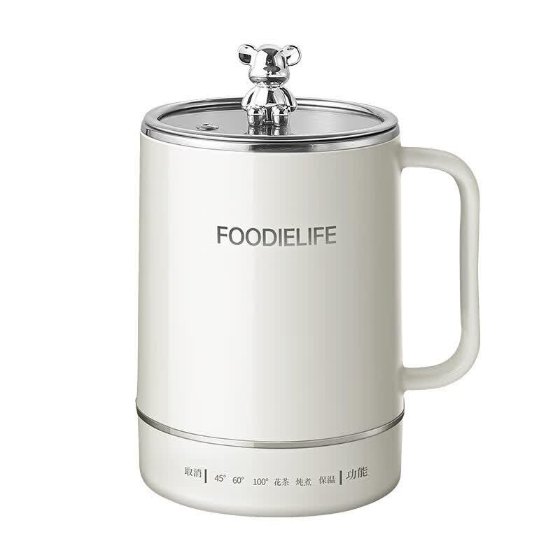 OLOEY 0,8L Intelligente Tragbare Elektrische Heiz- und Porridge-Kocher-Tasse