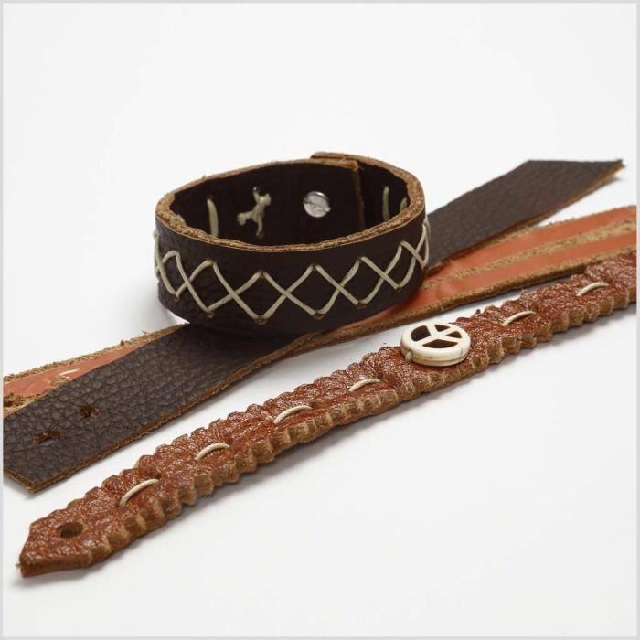 Leather Scraps - Ref 44915 - Multicolor - Unisex - Adult