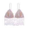 French Underwear Women's Sexy Thin Cotton No Steel Rim Beauty Back Bra Suspender Large Breast Small Vest Lace Bra Cover