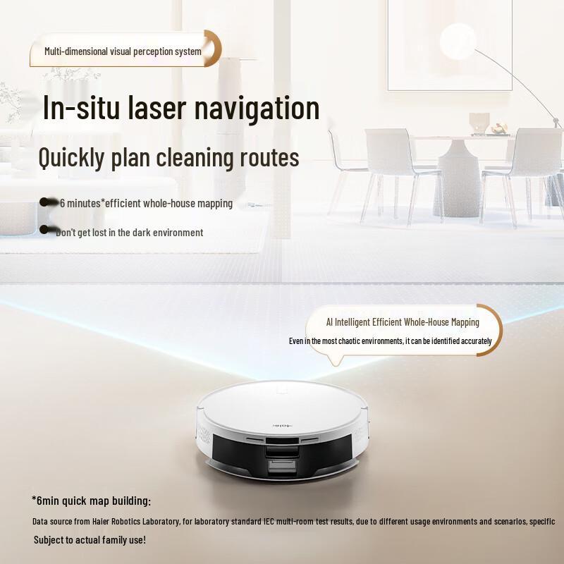 Haier T1 Auto-Cleaning Robot Vacuum Mop
