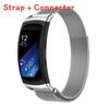 Gear Fit2 Sm R360 Magnetic Clasp Stainless Steel Mesh Band For Workout And Daily Wear