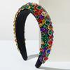 Wide-edge Velvet Hairband, Royal Style Vintage Headband, Luxurious and Exquisite Evening Hair Accessory