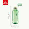 Ultra Pro 2 Motivational 2-Liter BPA-Free Water Bottle with Leak-Proof Flip-Top Cap