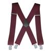 Men's 5 Cm Elastic Casual Polyester Suspenders with Clips