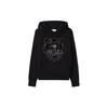 (WMNS) KENZO Tiger Head Embroidered Alphabet Hoodie Black Women's FA62SW8714XJ-99