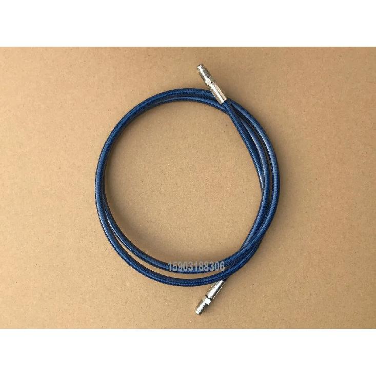 AN3 Univerzální brzdová olejová hadice pro motocykl Nerezová opletená PTFE trubice S vnějšími fitinkami M10X1