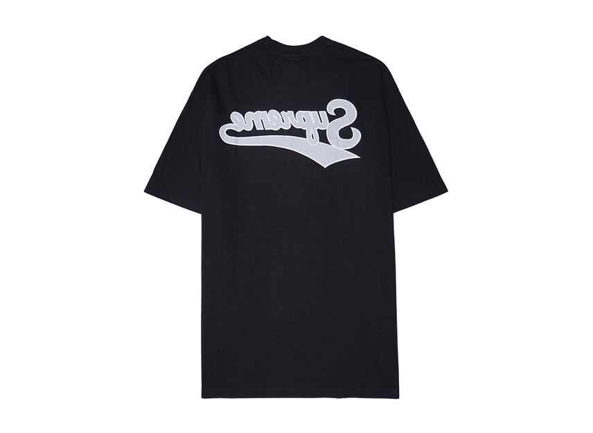 Supreme Backwards Tee Black S