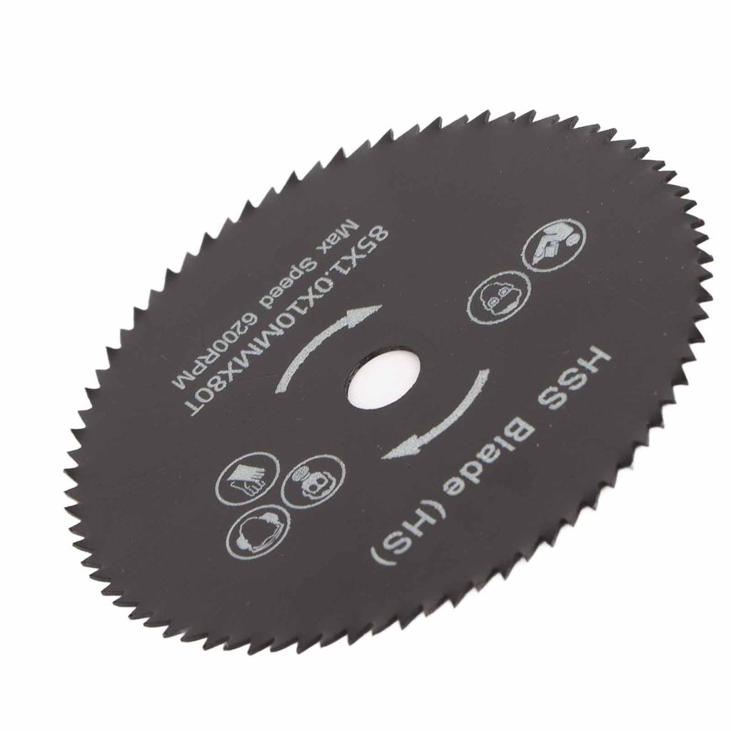 85mm 80-tooth stainless steel circular saw blade Wood cutting tool 10mm bore Cutting saw blade Circular saw blade