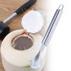 Stainless Steel Slicer Multi-Purpose Scraper Grater Fish Scaler Coconut Meat Remover Coconut Shaver