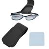 [Pre-release In 2025] YXHH New Car Sunglasses Holder, Protects Your Glasses, Features a Magnetic Clip, Easy Attachment, Includes Glasses Cleaning