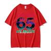 California Los Angeles Beautiful Beach T Shirt Men Women Fashion Vintage Short Sleeve Tshirts Cotton Casual Oversized Tee Shirt