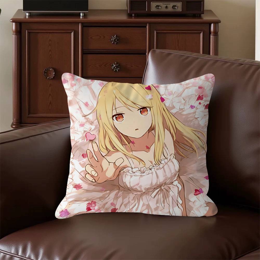 M-Mashiro Shiina Cushion Cover Pillow Cover Decor Pillowcase Printed Cushion Case For Couch