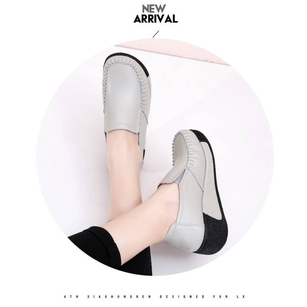 Ladies' Spring and Autumn Thick Soled Sports Shoes