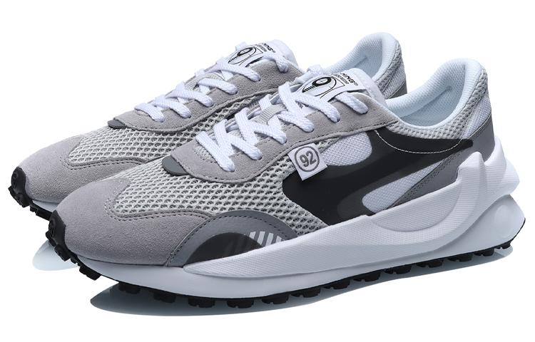 Li Ning Textile, Synthetic Leather, Split Suede Cushioning Slip Resistant Abrasion Resistant Breathable Lightweight AGCR039-1
